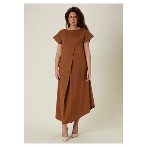 ชุดเดรสลำลองผ้าฝ้ายสำหรับฤดูใบไม้ผลิและฤดูร้อน ผลิตในอิตาลี แขนสั้น มีหลายสีให้เลือก - Product Image 2