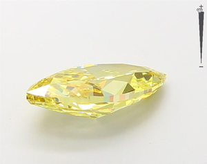 IGI VVS VS laboratoire fantaisie créé Marquise jaune couleur diamant en vrac HPHT CVD vrai diamant pour bijoux - Product Image 3