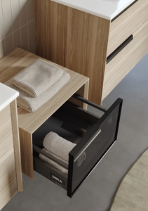 Meuble de Salle de Bain à Tiroirs Noventa de Qualité Supérieure avec Étagères et Lavabo en Céramique de Turkiye - Product Image 6