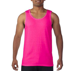 Vêtements pour hommes grande taille débardeurs musculation maillots d'entraînement sans manches coton respirant col rond été débardeurs pour hommes - Product Image 2