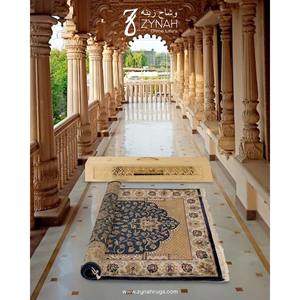 Alfombra de Oración Musulmana Portátil, Lavable, con Diseño Floral, Ligera, Plegable, Janamaz, Costuras Resistentes, Alta Demanda, Cantidad al por Mayor - Product Image 2