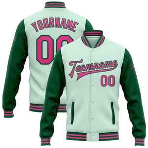 Veste universitaire de qualité supérieure personnalisée College Baseball Letterman vêtements d'extérieur pour hommes femmes Streetwear Fashion Style - Product Image 4