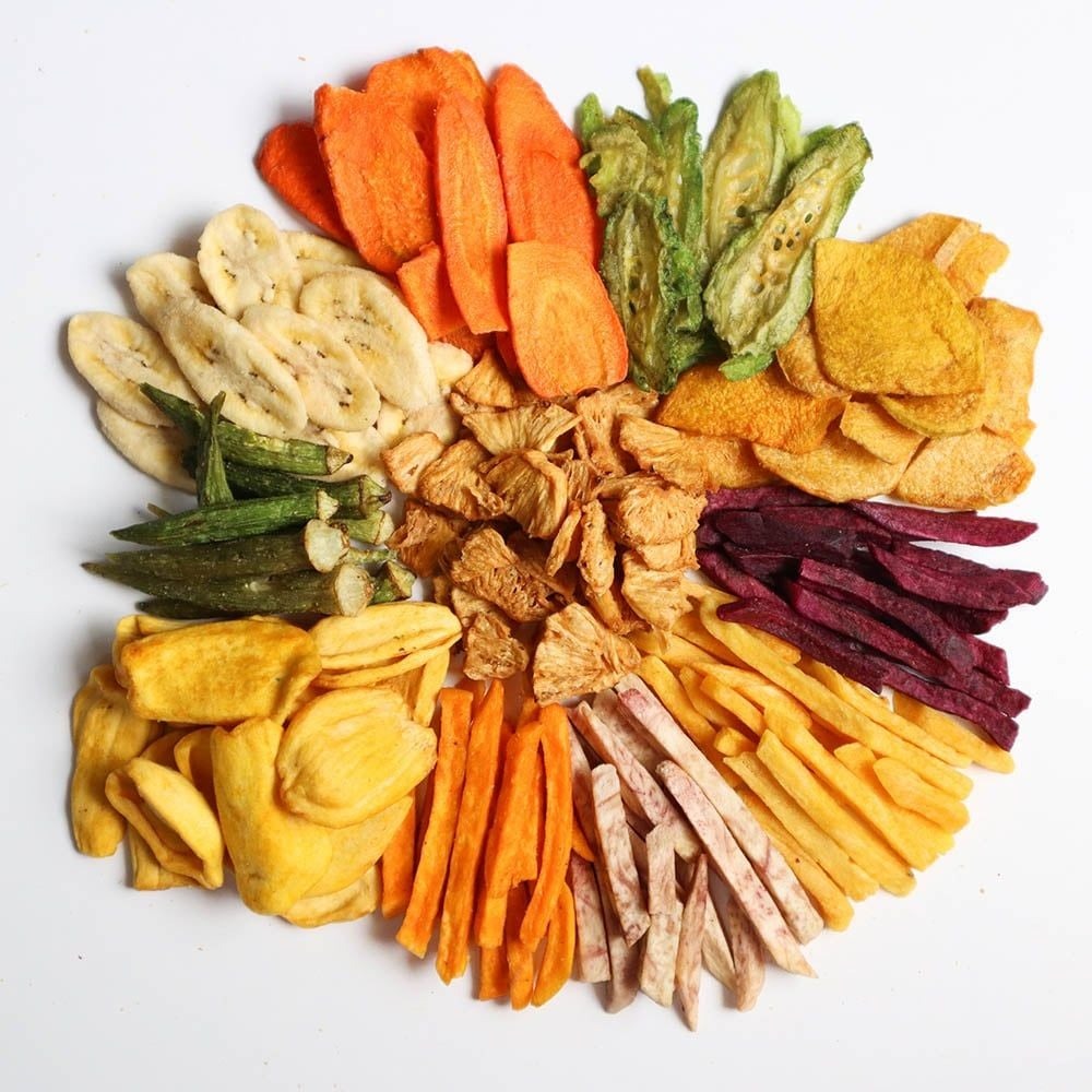 Обезвоженные овощные закуски оптом сушеные овощи органические вкусные сухие овощи оптом из Вьетнама