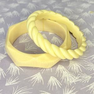 Modern Sustainable Fashion <b>Resin</b> Bangle with Customizable Colors and Patterns Eco-Friendly Jewelry Findings <b>Clear</b> Glassy Look - Product Image 4