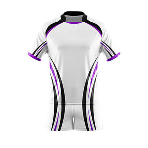 Ensemble de maillot de rugby pour hommes respirant de qualité supérieure personnalisé, maillot de rugby personnalisé en sublimation, maillot d'équipe de rugby en vrac pour unisexe - Product Image 3