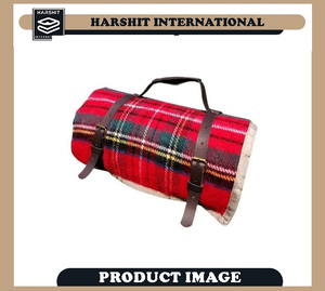Premium Quality Material Children Blanket Classic Design Breathable <b>Soft</b> and Cozy Tartan Plaid Blankets for Sale - Product Image 2