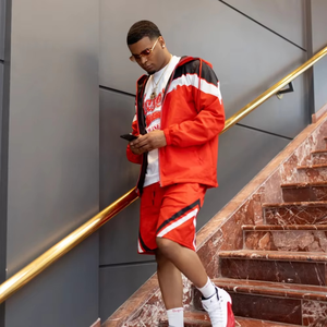 New Arrival Women's Casual <b>Windbreaker</b> Set Stand Collar Light Weight Private Label Apparel Clothing 2-Piece Breathable - Product Image 4