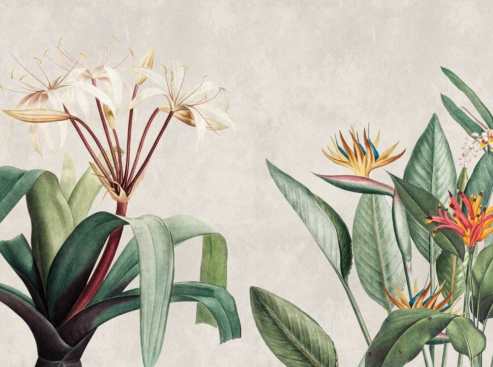 cream grey green yellow