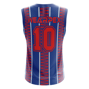 ชุดบาสเก็ตบอลดีไซน์ล่าสุด ผลิตจากโพลีเอสเตอร์ 100% แบบซับลิเมชั่น รับผลิตตามแบบ (OEM) ขายส่ง คุณภาพสูง สวมใส่สบาย - Product Image 3