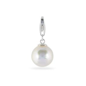 Boucles d'oreilles Milano en perles de culture d'eau douce, charme 9 mm - Product Image 3