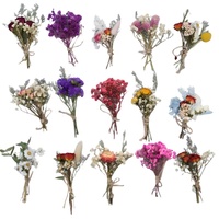 Venta al por mayor de flores secas mixtas para ramillete para siempre decoración de ramo PIN para boda fiesta ramillete de plumas accesorios florales