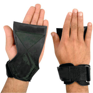 Cinturón deportivo de gimnasio Unisex personalizado de alta calidad, goma de neopreno suave de 10mm con empuñaduras de Palma de cuero de calidad, características de logotipo personalizado suave - Product Image 1