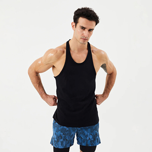 Camiseta sin mangas de gimnasio para hombre, camiseta personalizada de talla grande, 100% de algodón, de secado rápido, transpirable y cómoda para Fitness - Product Image 6