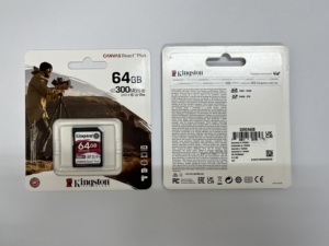 Kingston การ์ด SD แบบมืออาชีพผ้าใบเดิมตอบสนองบวก8K 64GB การ์ดหน่วยความจำพลาสติกสำหรับกล้องแท็บเล็ตพีซีระดับความเร็วระดับ10 - Product Image 2