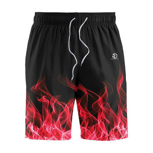 Ensemble de t-shirts en polyester sublimé personnalisé Ensemble de shorts d'été décontractés à manches courtes pour hommes, 2 pièces - Product Image 6