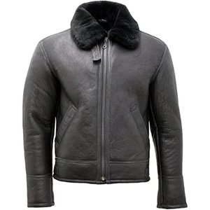 <b>Cheap</b> Price Men's Leather <b>Jackets</b> Latest Design Customized Warm Shearling Windproof Waterproof High Street Style <b>Jacket</b> - Product Image 6