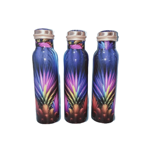 Grande bouteille en cuivre faite à la main de la plus haute qualité meilleures ventes verres avec couvercle cadeau précieux pour l'eau potable - Product Image 4