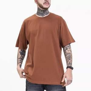 เสื้อยืดผ้าฝ้าย100% ขนาดใหญ่สำหรับผู้ชายเสื้อยืดโอเวอร์ไซส์จากผู้ผลิตขายส่ง - Product Image 3