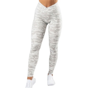 Women Casual Compression Workout Leggings Moisture Wicking Breathable Stretch Running Yoga High Elastic Gym Training OEM - Product Image 5
