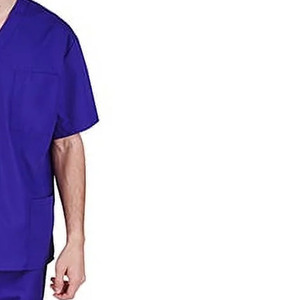 De calidad superior de los hombres Hospital Enfermeras Scrubs de punto de poliéster disponible en todos los colores y tamaños fácil de usar al por mayor - Product Image 2