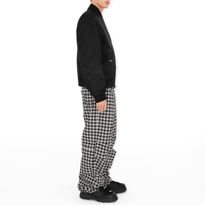 Veste bomber de baseball brodée pour homme, veste d'extérieur de style universitaire, polyester, manches longues, coupe-vent, boutonnée, enduite - Product Image 2