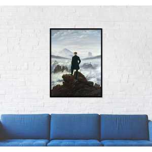 ภาพพิมพ์ศิลปะ "นักเดินทางของฟรีดริชเหนือทะเลหมอก" บนแผ่นซีดี - Product Image 3