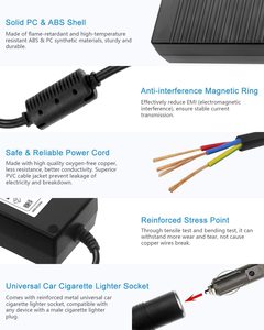 KSPOWER 単相 12V-28V AC/DC 電源トランス 1.5A-2A 出力 トロイダルコイル - Product Image 3