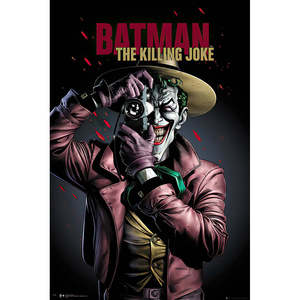 Affiche Batman style moderne - The Killing Joke (Joker) pour décoration murale - Product Image 1