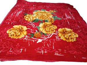 Customizable High Quality Logo Plush Sherpa Lining Soft Double Layer 100% Polyester Winter <b>Fleece</b> Throw Blanket for Bedding - Product Image 3