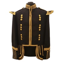 Veste d'uniforme de printemps en laine pour hommes, camouflage personnalisé, style officier de fanfare/trompettiste, pour défilés - Vente en gros