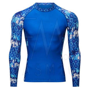 Ropa deportiva estampada de tendencia de talla grande Rush Guard con traje alto de Pekín personalizado para mujer Rush Guard - Product Image 1