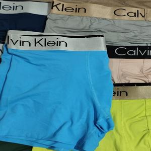 Bóxer para hombre, ropa interior de algodón, pantalones cortos cómodos flexibles, a cuadros, sobrante de marca de gama alta, stock de Bangladesh a granel - Product Image 3