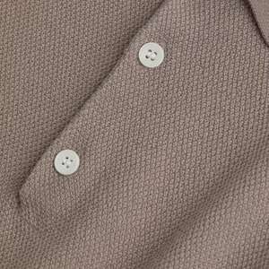 เสื้อยืดแขนสั้นสำหรับผู้ชายผ้าคอตตอน100% แห้งเร็วสวมใส่สบายระบายอากาศได้ดีผ้าถักลายพื้น - Product Image 2