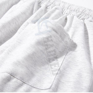 Short d'entraînement pour hommes de qualité lourde, couleur et Design professionnels, 100% coton et Polyester, short pour hommes avec impression par Sublimation - Product Image 3