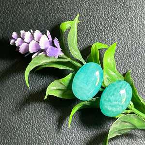 100% naturel Amazonite lisse forme ovale Cabochon pierre précieuse en vrac taille 4-6 Mm -20-30Mm glorieux vert feu Amazonite pierre précieuse OEM - Product Image 1