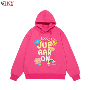 Hombres pullover hoodies logotipo personalizado Puff impresión Hoodie Pullover Hoodies - Product Image 2