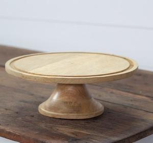 Soporte Redondo de Madera para Postres y Pasteles de Diseño Moderno, Soporte para Postres y Sizzlers de Gran Tamaño y Alta Calidad - Product Image 6