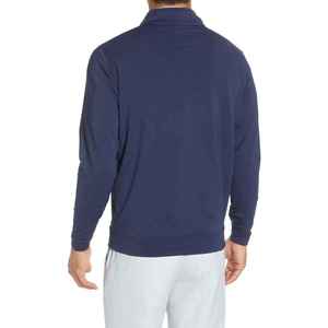 Nouvel arrivage Pull à fermeture éclair pour homme Sweat à capuche en polaire à fermeture éclair Pull à col montant Pull à capuche de golf doublé grande taille - Product Image 3