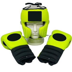 Conjuntos de boxeo ganadores de alta calidad más vendidos Conjunto de boxeo ganador de protección completa de cuero personalizado - Product Image 4