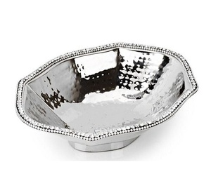 Tazón Decorativo de Aluminio de Diseño Más Reciente, Forma Redonda, Color Dorado, Tazón para Servir Dátiles y Postres, Más Vendido - Product Image 2