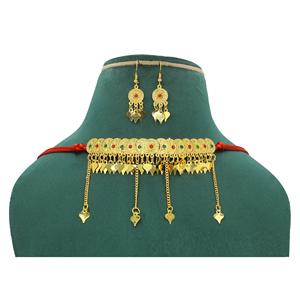 Martasha designer islamique ramadan spécial plaqué or EAU bijoux spécial dubai bijoux collier boucle d'oreille ensemble - Product Image 6