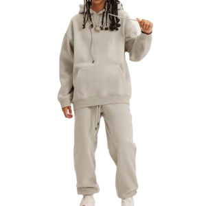 Survêtements pour hommes surdimensionnés et élégants personnalisés, de haute qualité, avec tissu respirant, logo brodé, survêtements pour hommes - Product Image 6