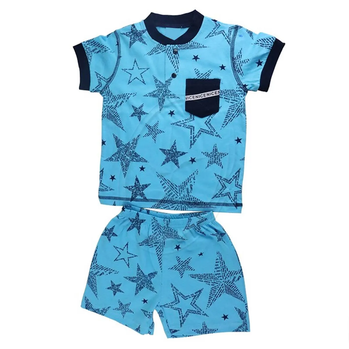 Vestiti per bambini 100% cotone ragazzi e ragazze T-shirt e shorts 2 pezzettini vestiti per bambini all'ingrosso a basso costo set di abbigliamento per bambini