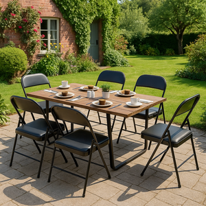 เก้าอี้รับประทานอาหารหนัง PU แบบมินิมอลพร้อมกรอบโลหะสำหรับร้านอาหารคาเฟ่บิสโทรใช้งานในร่มและกลางแจ้ง | เวียดนาม OEM & ODM - Product Image 6