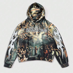 Sudadera con capucha de camuflaje con estampado de sublimación al por mayor para hombre, jersey de sublimación térmica, sudaderas con capucha de caza - Product Image 1