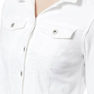 Vente chaude Femmes Jeans Veste Vêtements Femmes Jeans Veste Taille Adulte Femmes Jeans Veste - Product Image 5