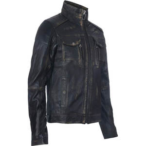 Vestes en cuir pour hommes de haute qualité, confortables et très vendues, faible MOQ, 100% cuir véritable, veste en cuir pour hommes - Product Image 3