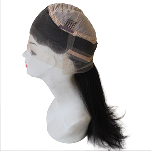 Perruque frontale sans colle de haute qualité 100% perruques de cheveux humains bruts vietnamiens de qualité Remy perruque de cheveux naturelle belle - Product Image 6