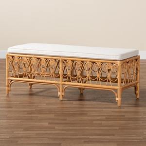 Banc d'appoint en rotin bohème pour salon, tabouret moderne, pouf, chaise, mobilier de patio, maison, chambre, extérieur, hôtel au Vietnam - Product Image 2