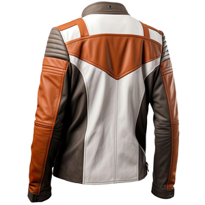 Chaqueta de invierno clásica de cuero genuino para hombre de primera calidad con logotipo personalizado, moda callejera de alta calidad, soporte europeo transpirable - Product Image 5
